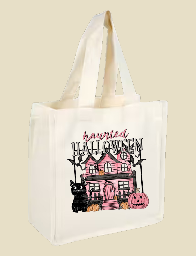 Haunted Halloween Tote
