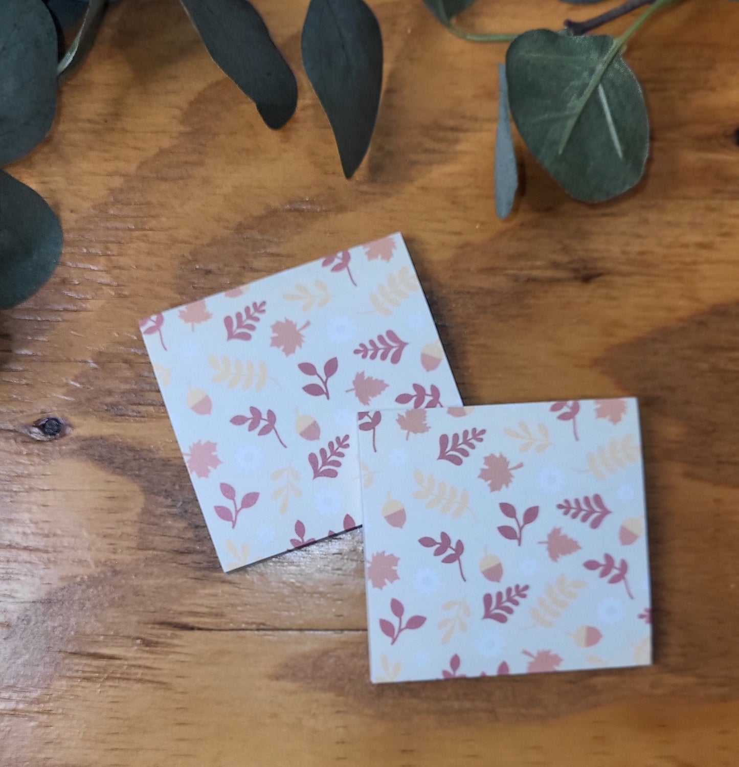 Autumn Leaves Sticky Notes