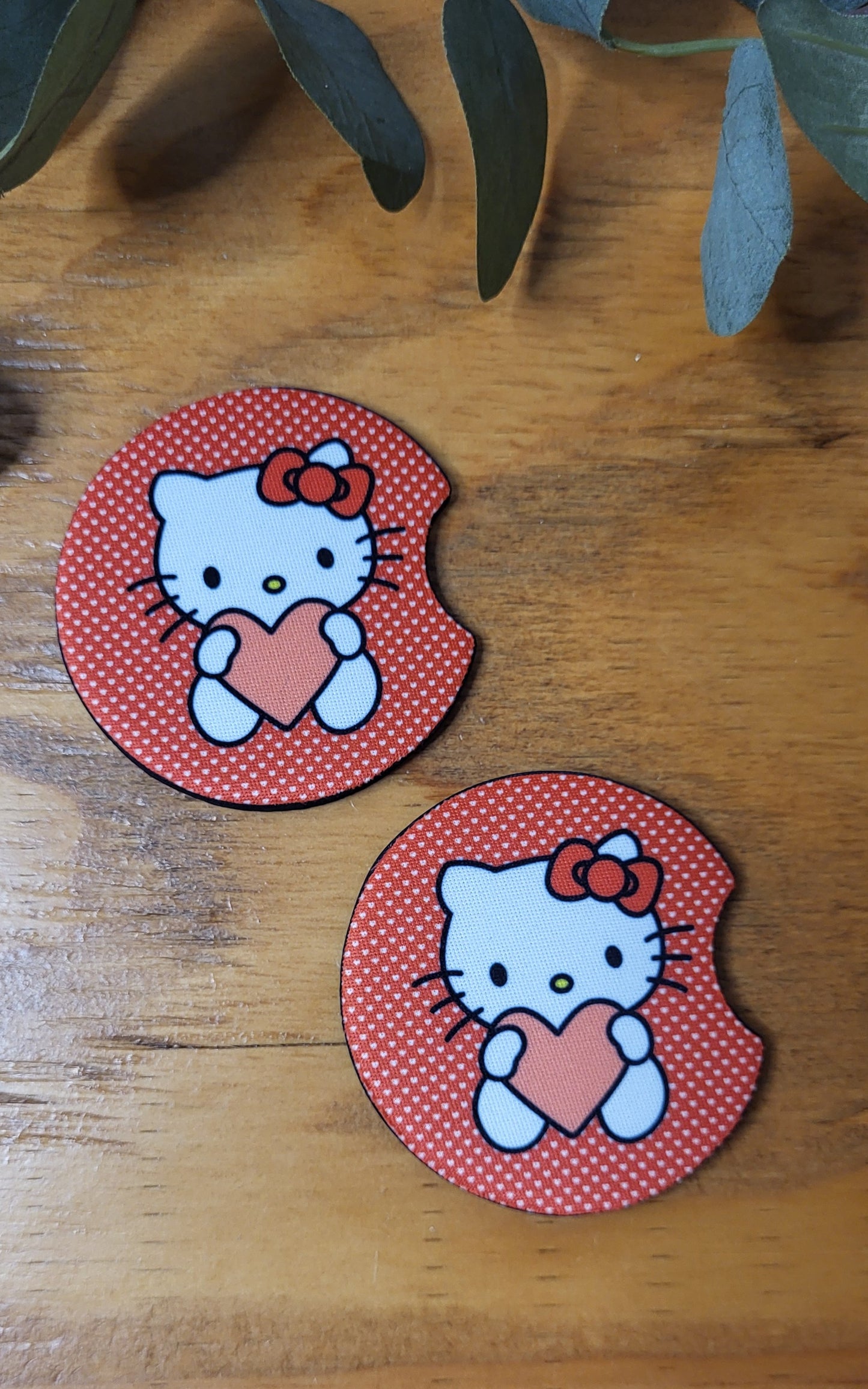 Hk Love Car Coasters