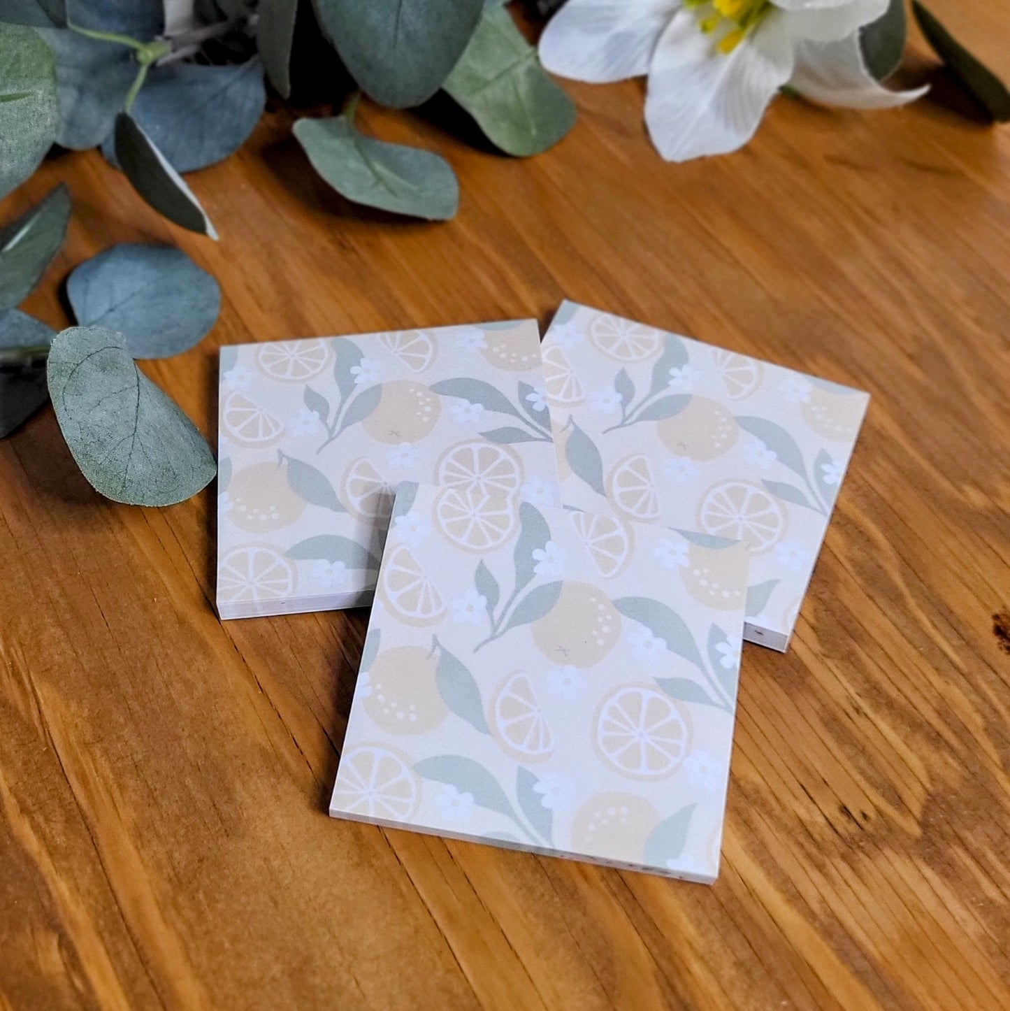 Orange Blossom Sticky Notes