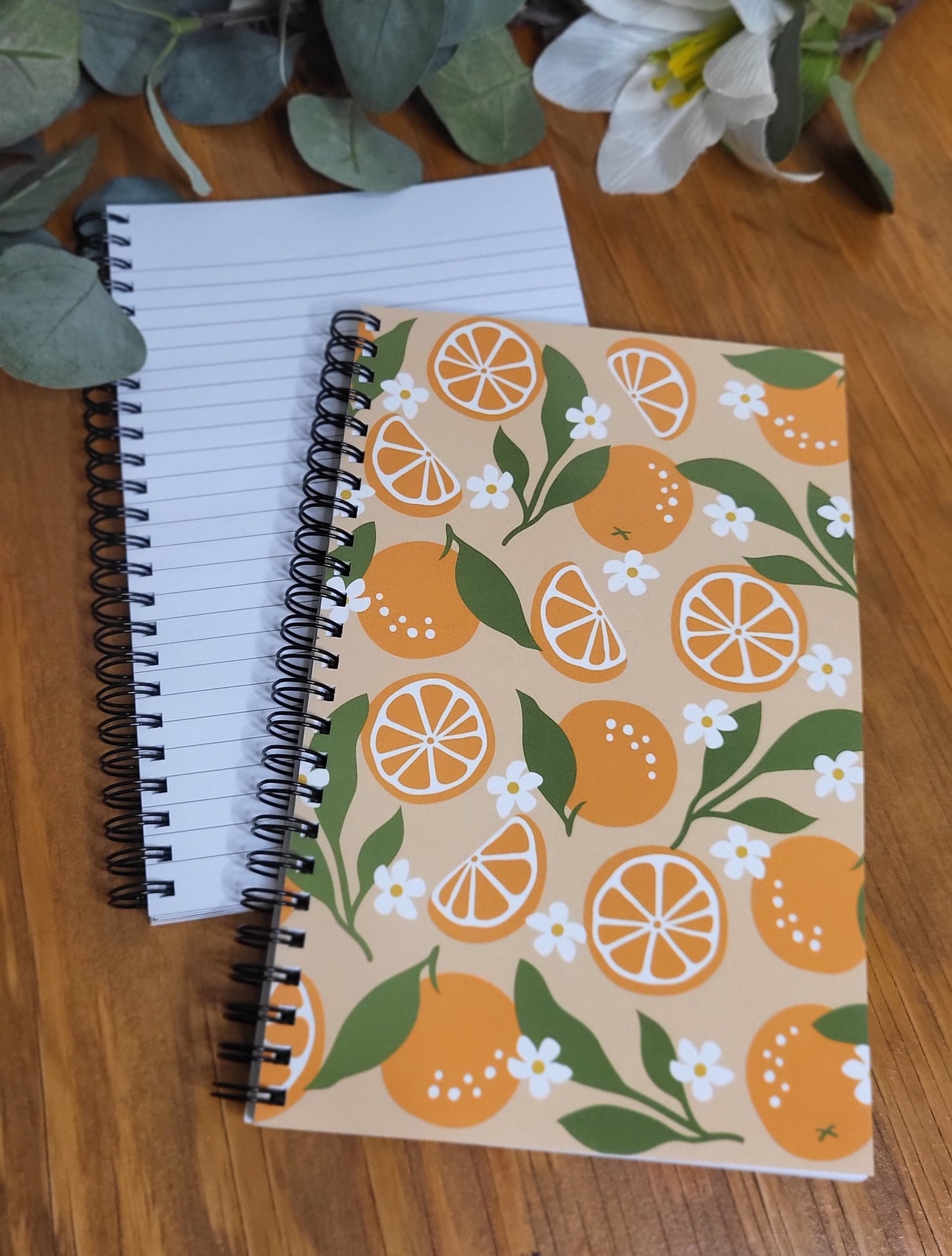 Orange Blossom Notebook