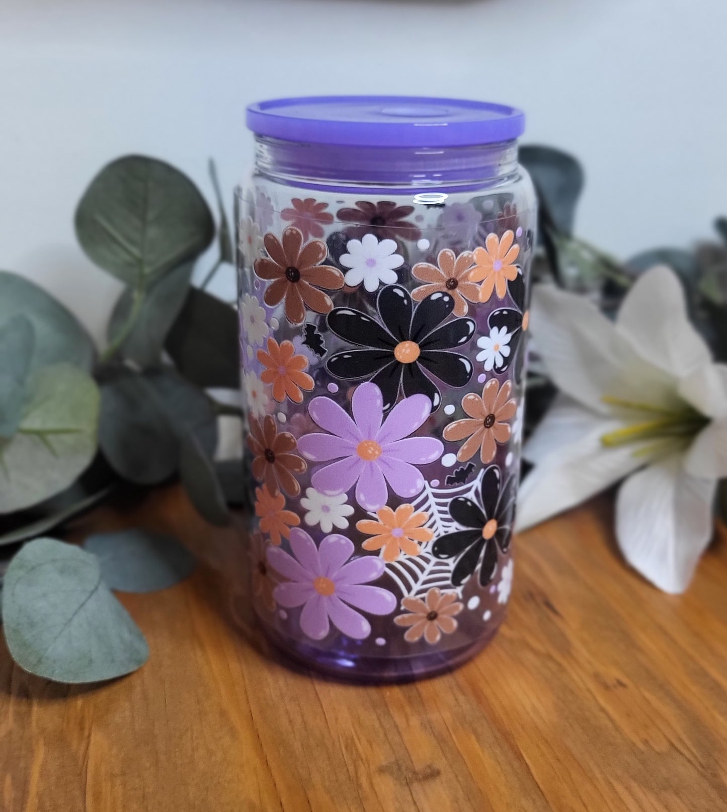 Halloween Wildflowers 16oz Cup