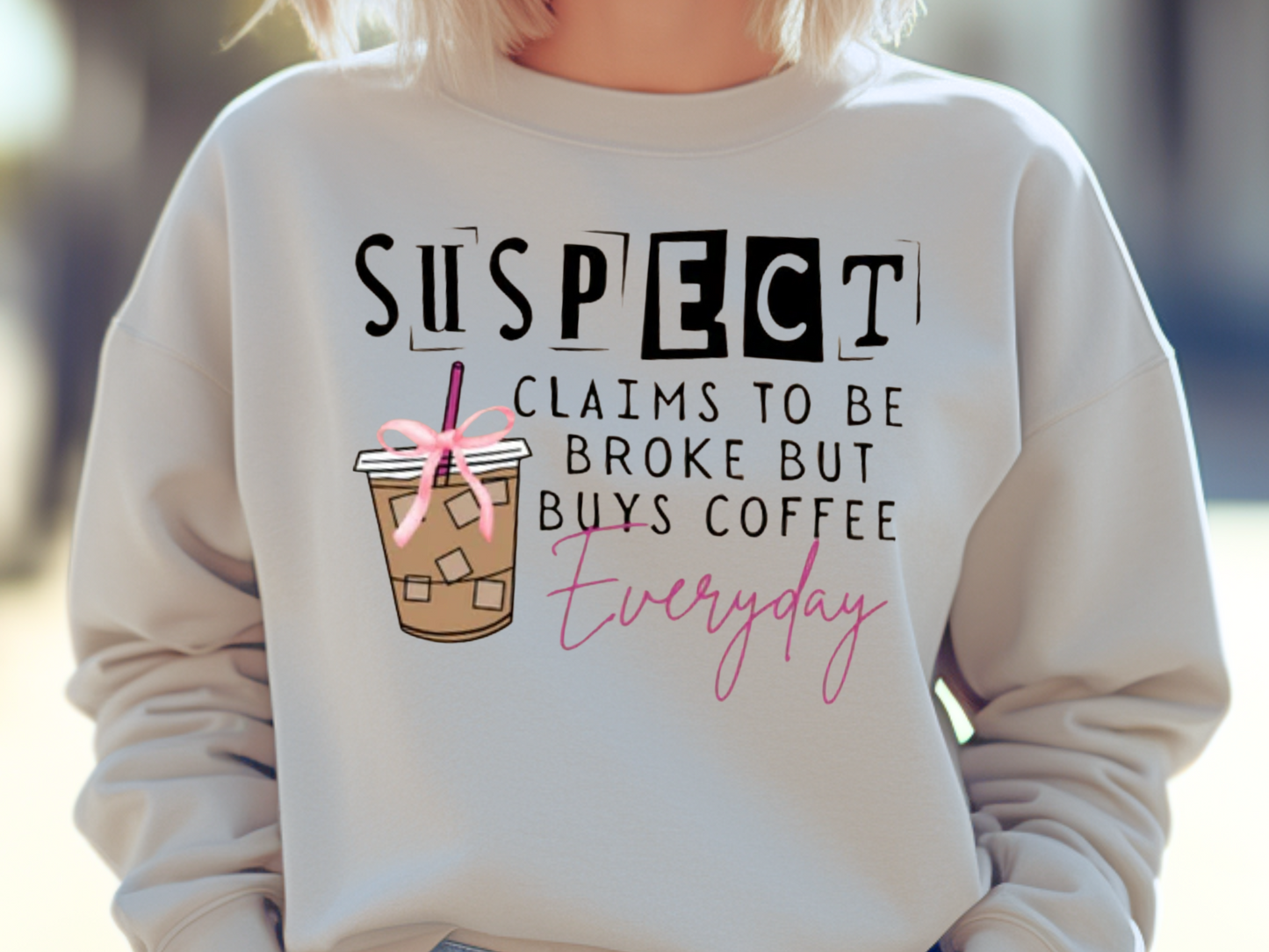 Coffee Suspect Crewneck