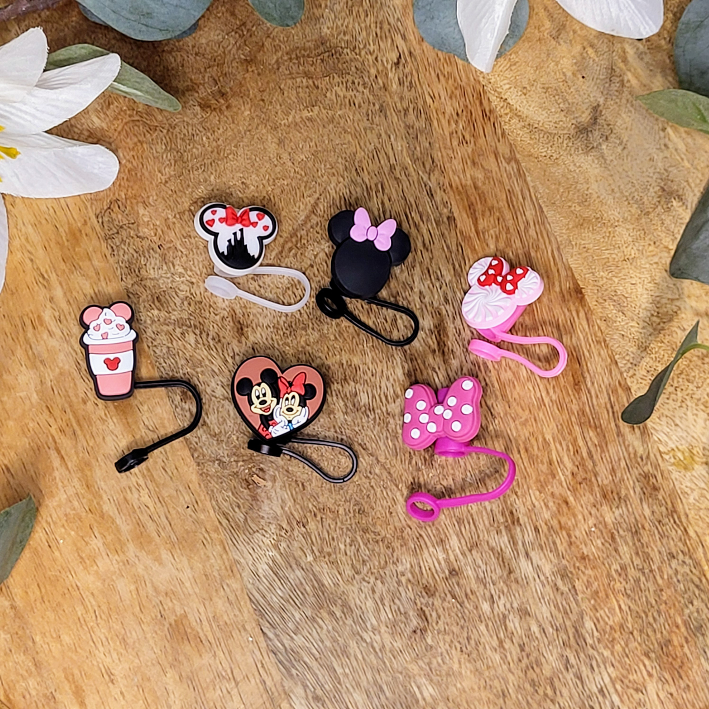 Bow Straw Toppers