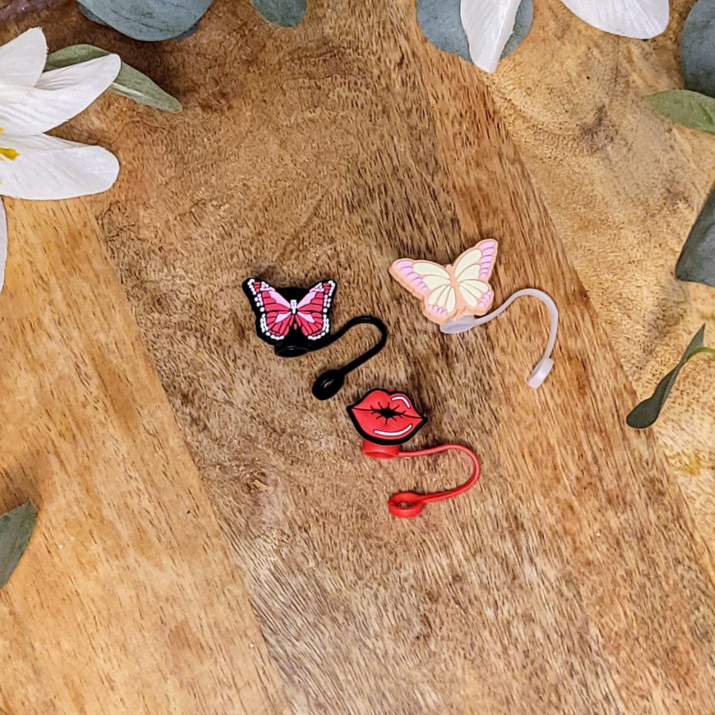 Butterfly Straw Toppers
