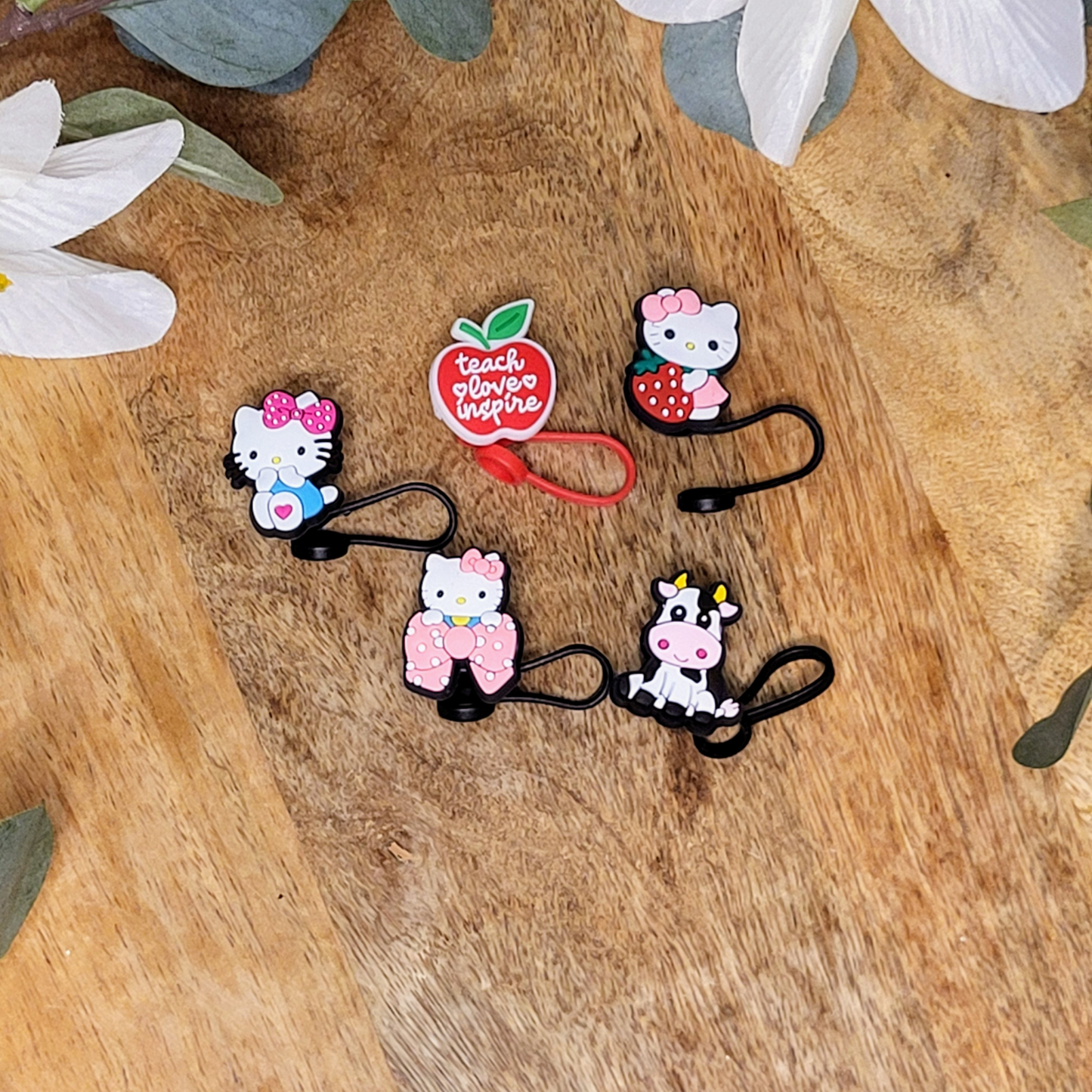 Kitty Straw Toppers