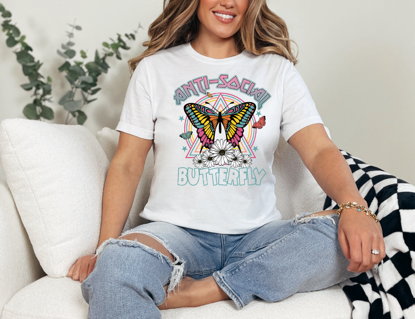 Anti-Social Butterfly T-shirt
