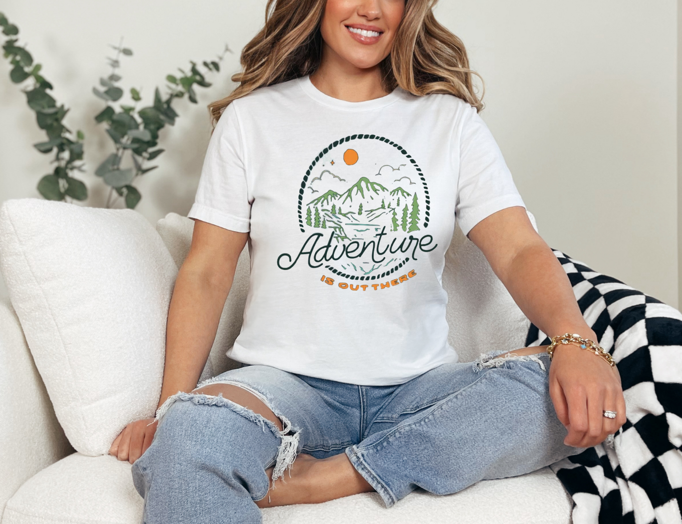Adventure Is Out There T-shirt