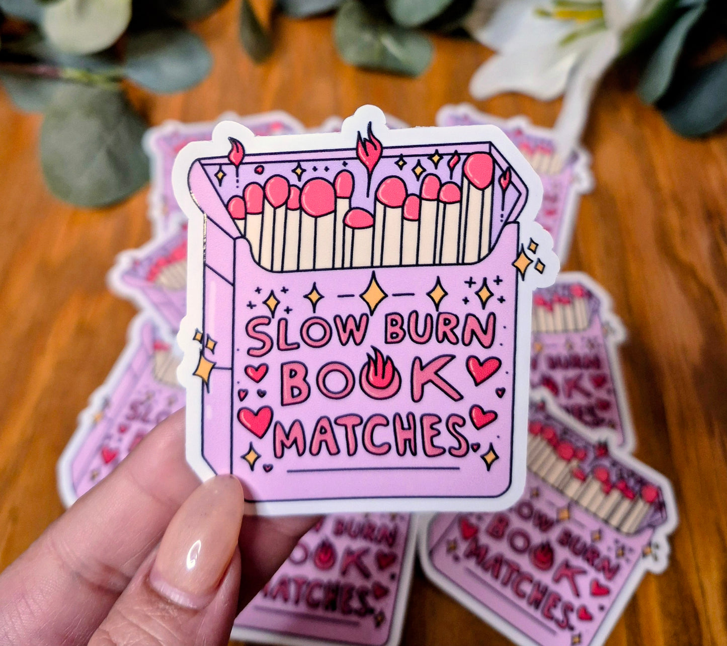 Slow Burn Sticker