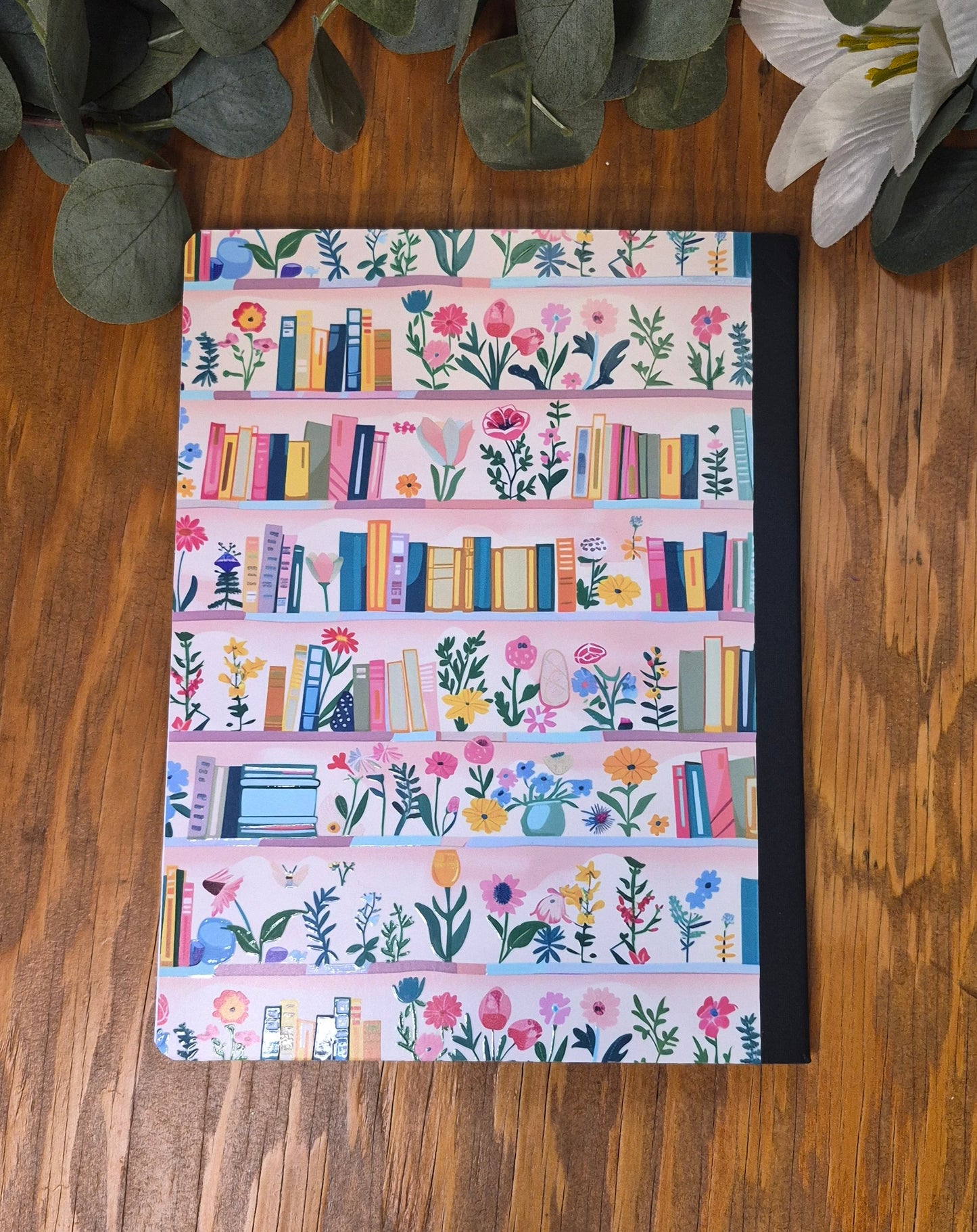 Bookshelf Composition Notebook