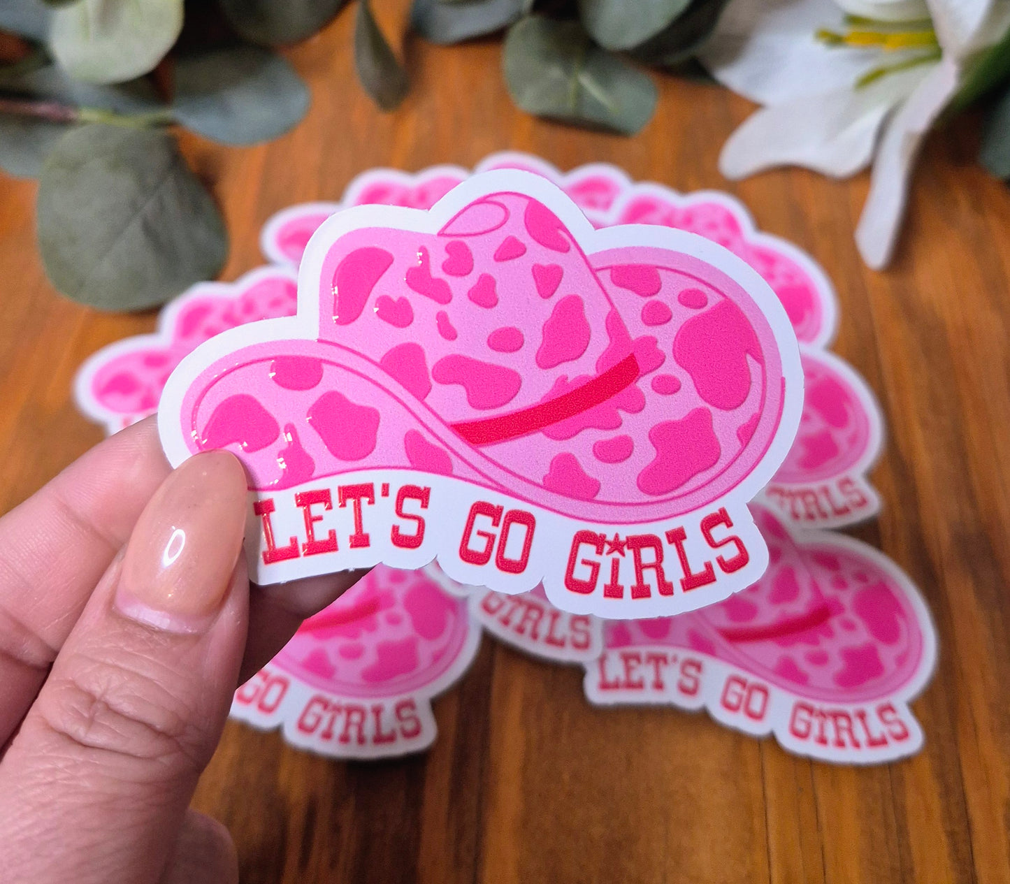 Cowgirl Sticker