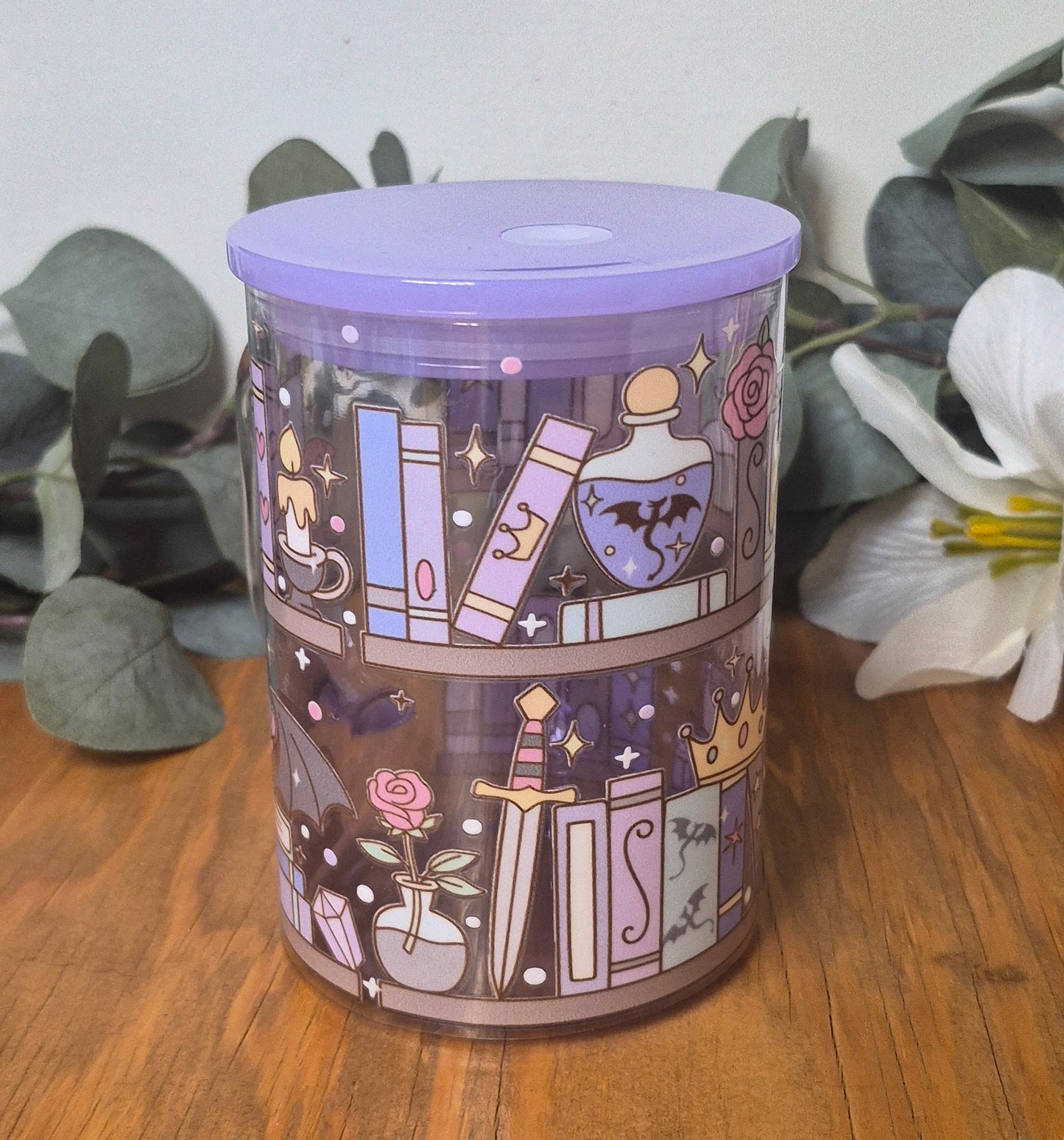 Fantasy Bookshelf 17oz Mug
