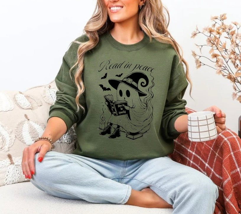 Read in Peace Crewneck