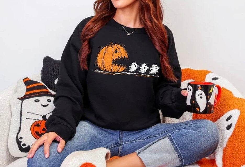 Running Ghosties Crewneck