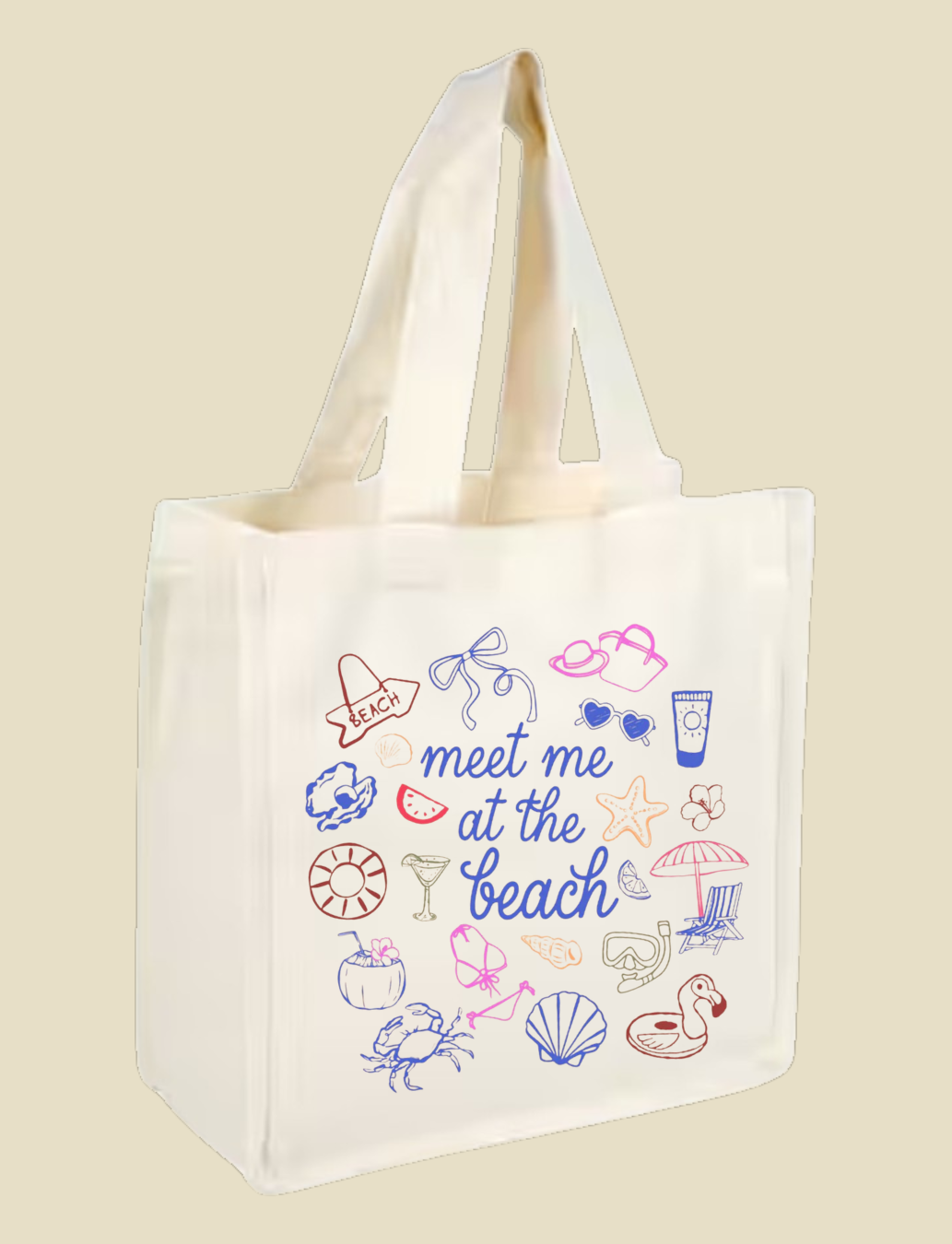 Meet Me at the Beach Tote