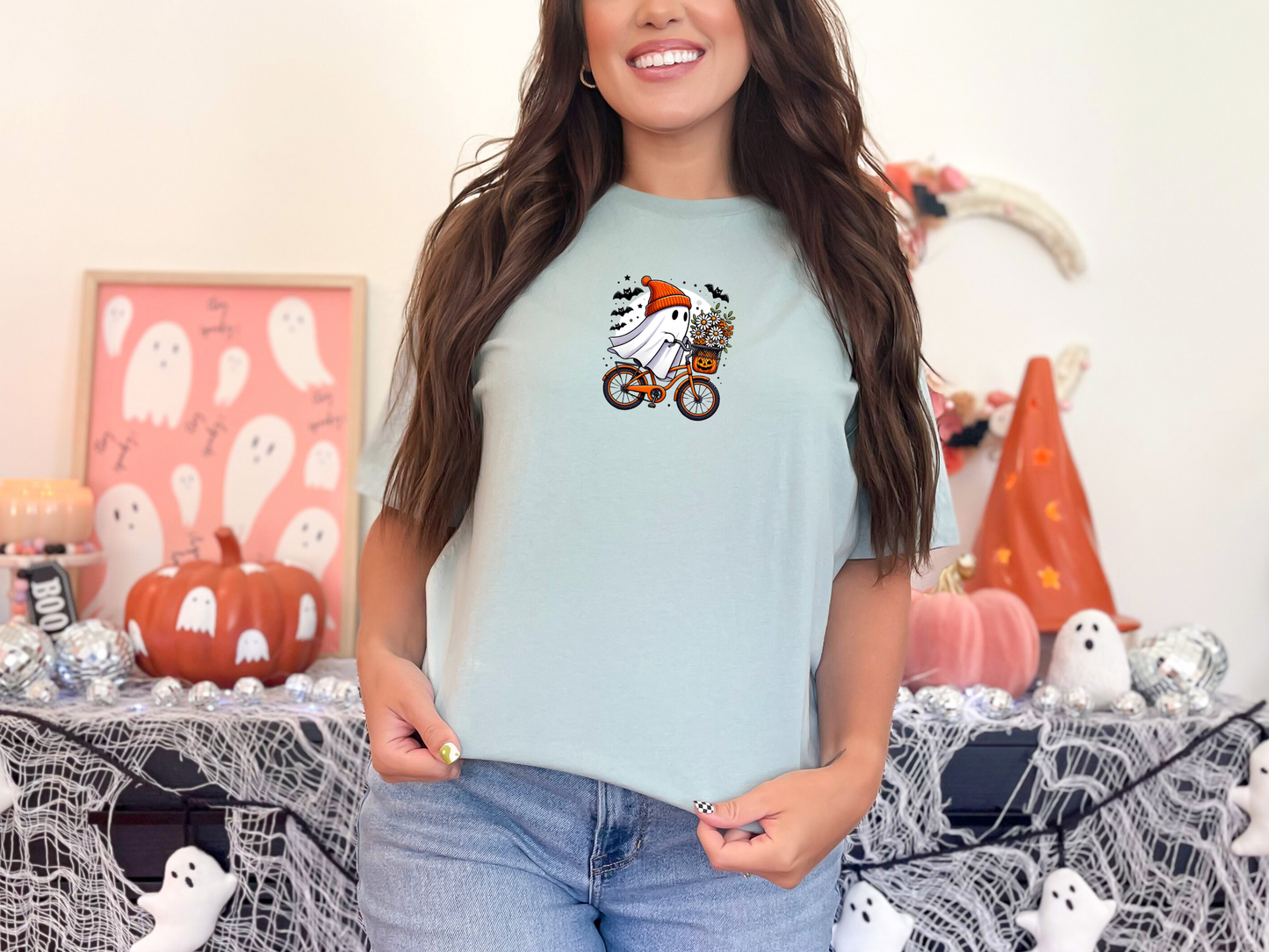 Cycling Ghostie T-shirt