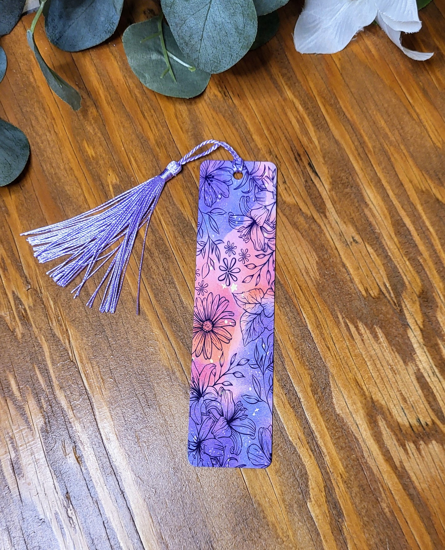 Pretty Floral Bookmark