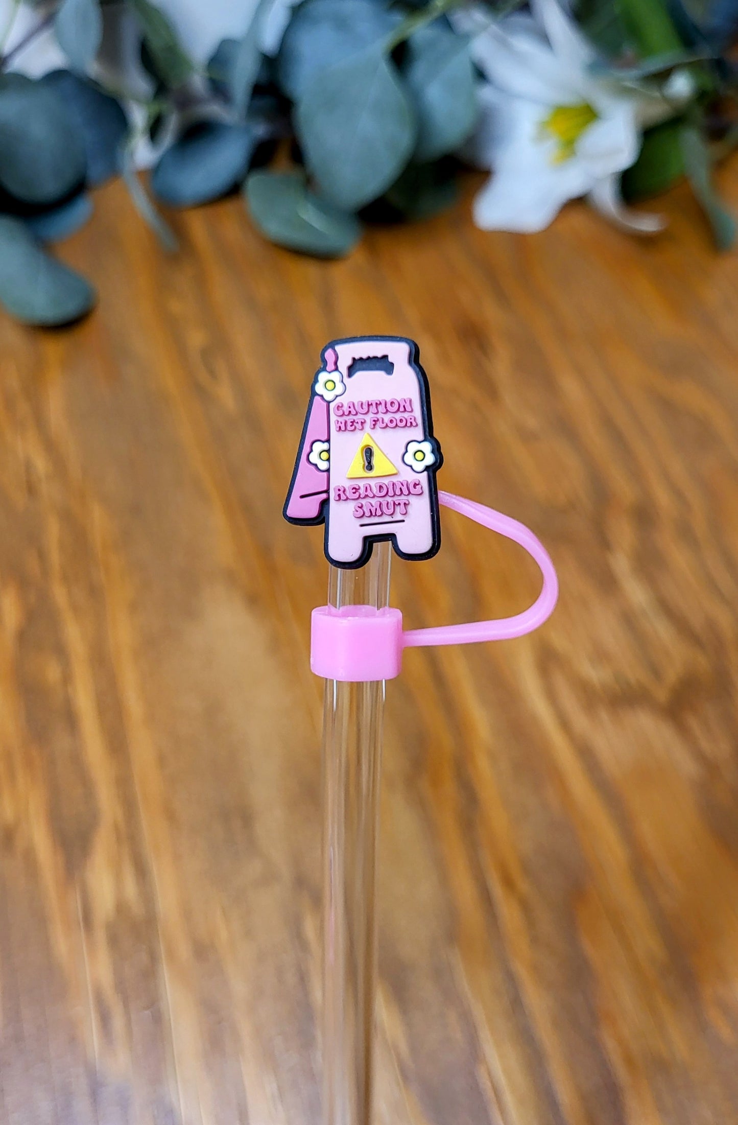 Caution Straw Topper