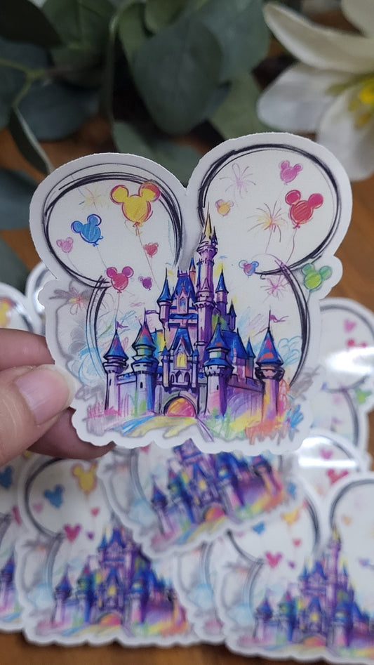Fairytale Castle Sticker
