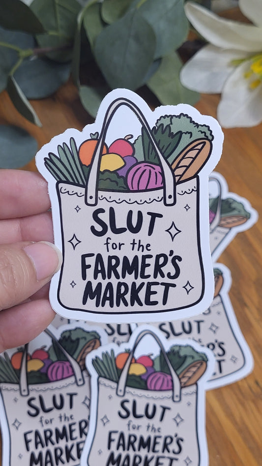 Farmers Market Sticker