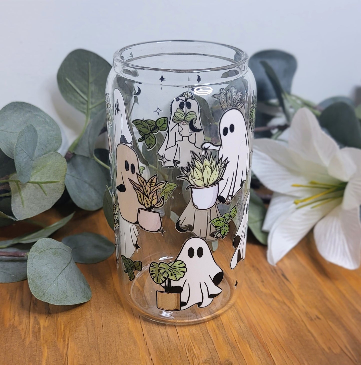 Ghostie Plant Lover 16oz Cup