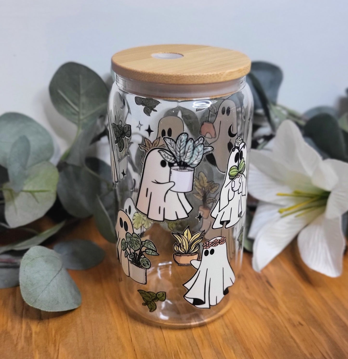 Ghostie Plant Lover 16oz Cup