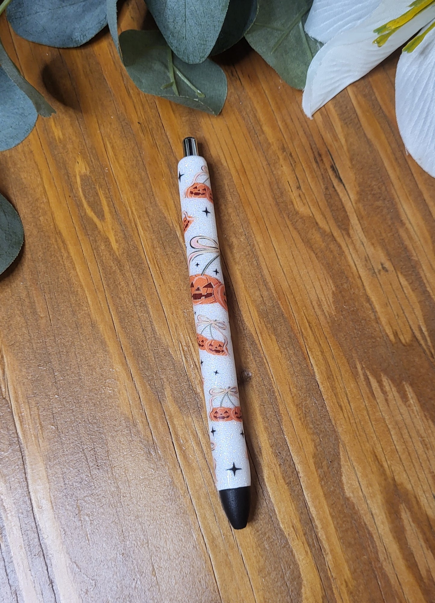 Coquette Halloween Pumpkins Pen