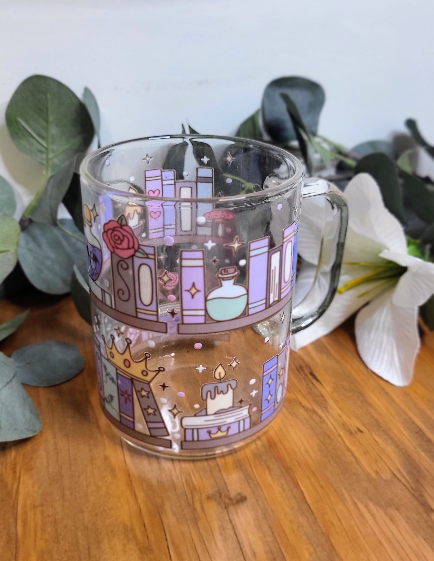 Fantasy Bookshelf 17oz Mug