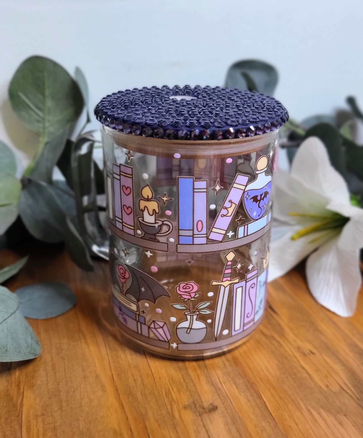 Fantasy Bookshelf 17oz Mug
