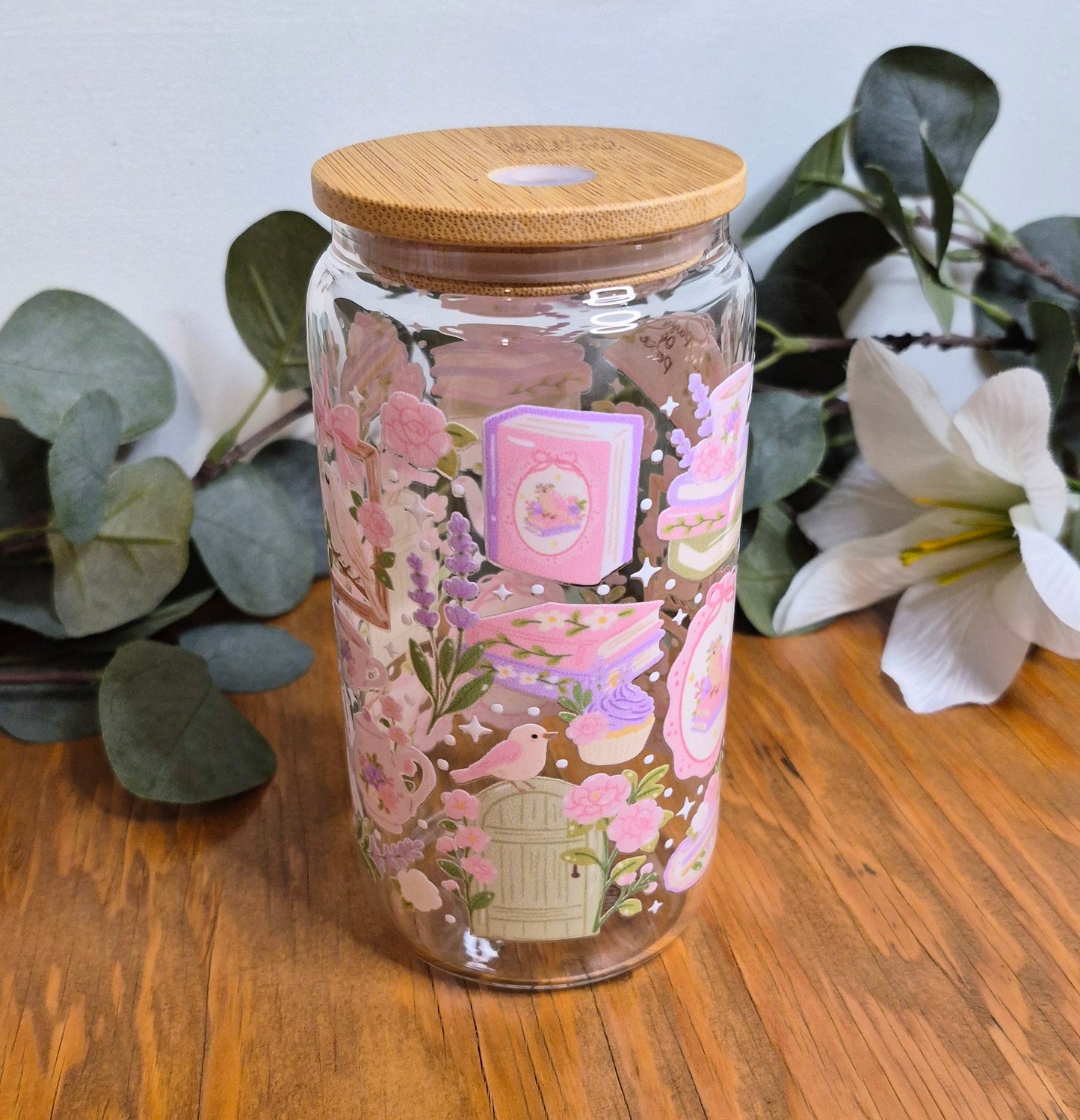 The Bookish Garden 16oz Cup