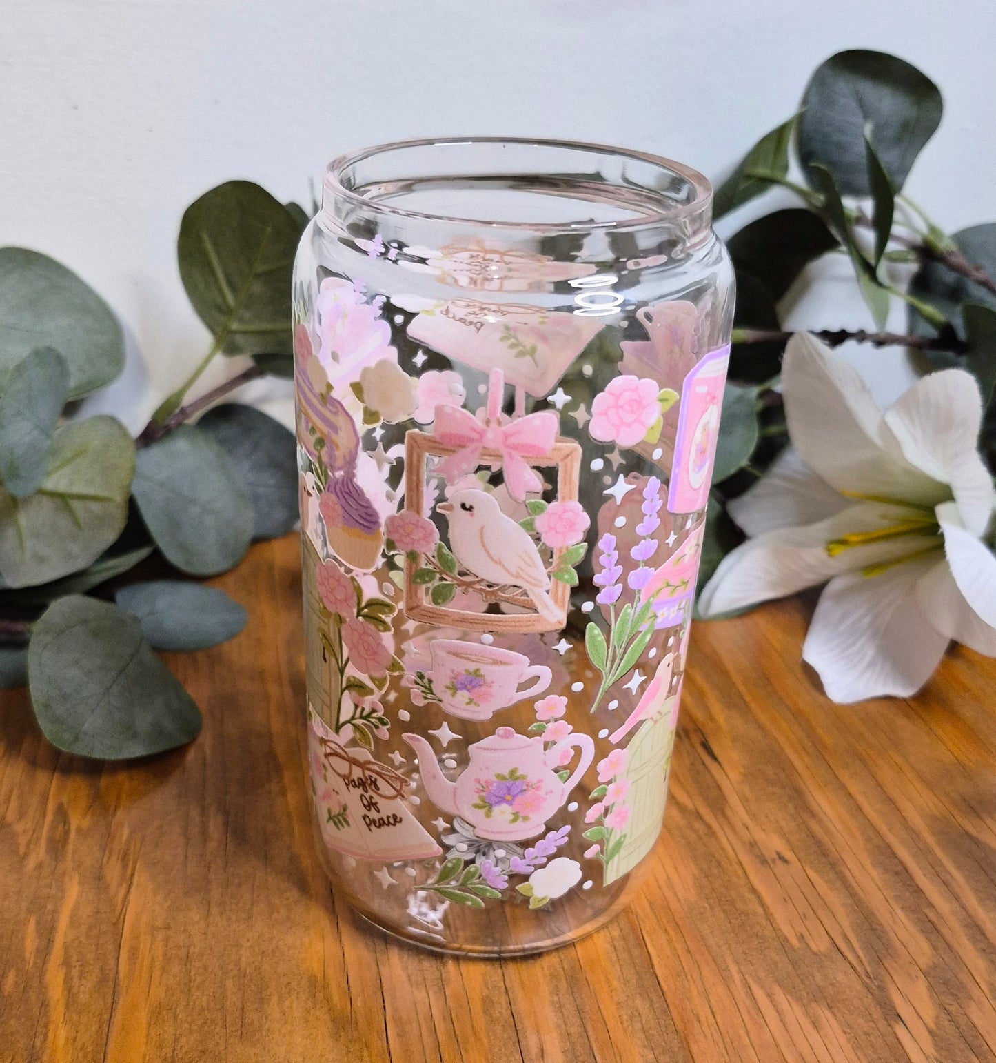 The Bookish Garden 16oz Cup