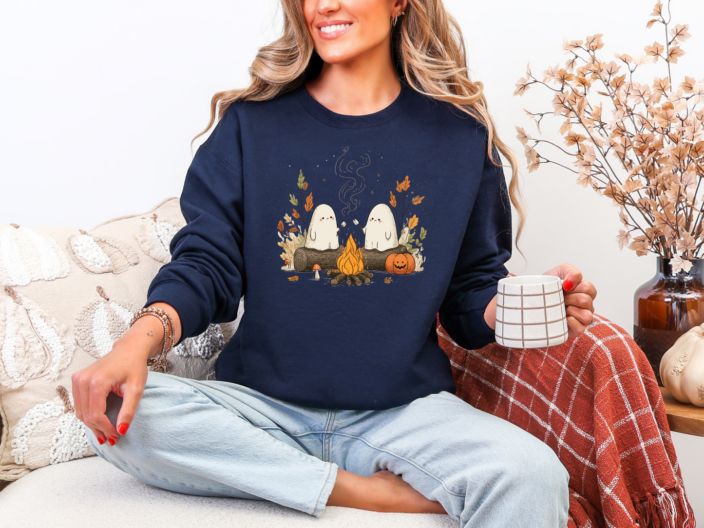 Campfire Ghosties Crewneck