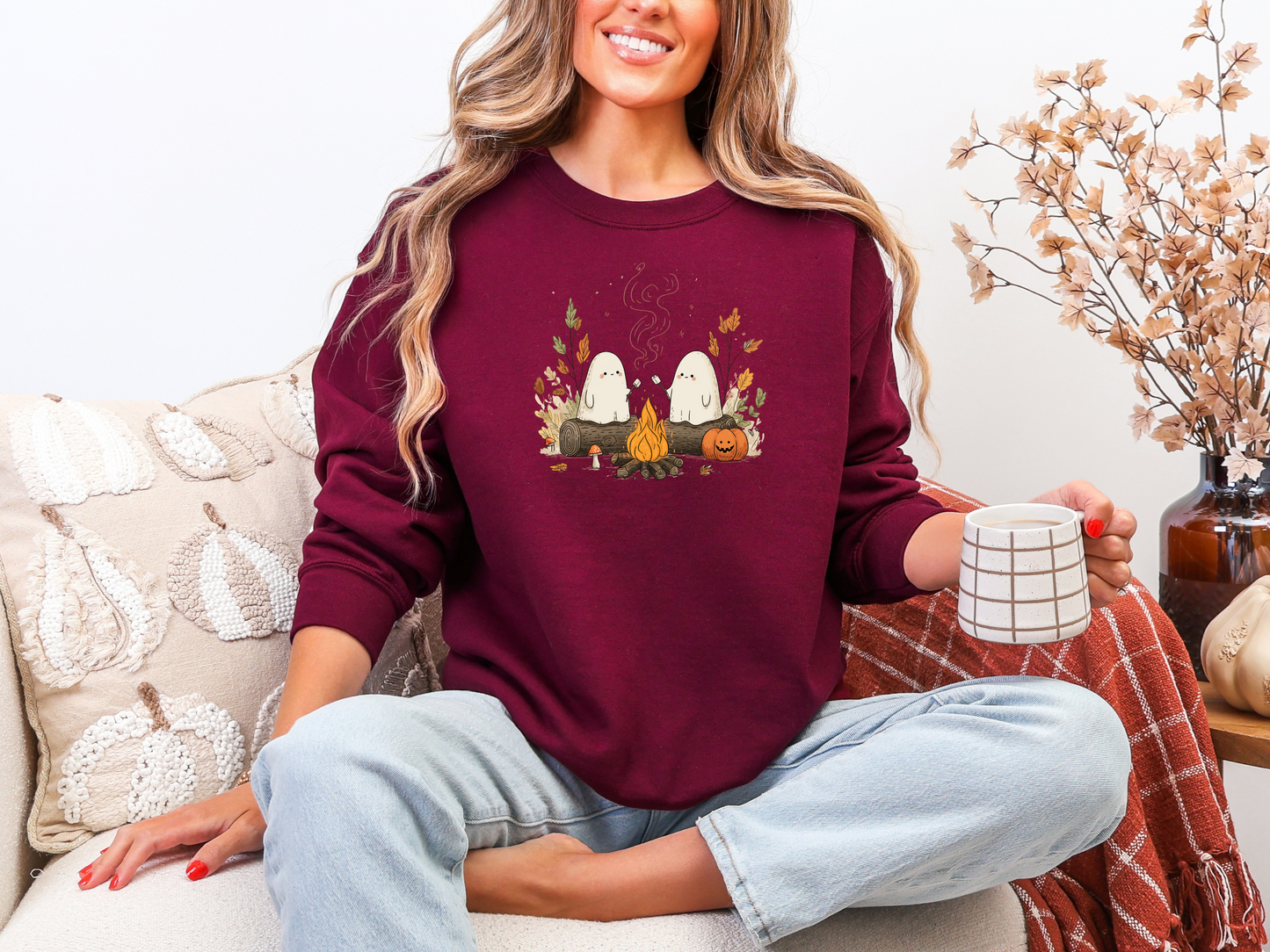 Campfire Ghosties Crewneck