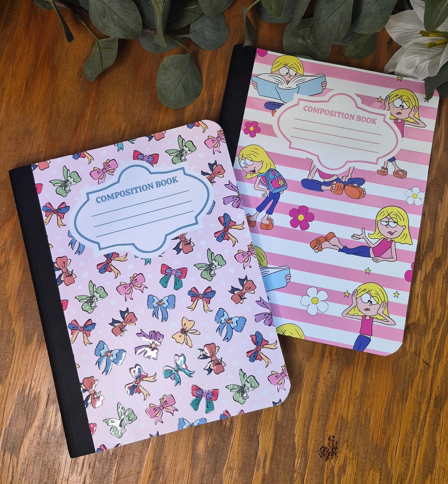Girly Composition Notebook