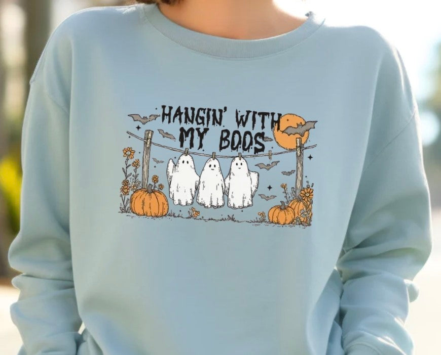 Hanging with My Boos Crewneck