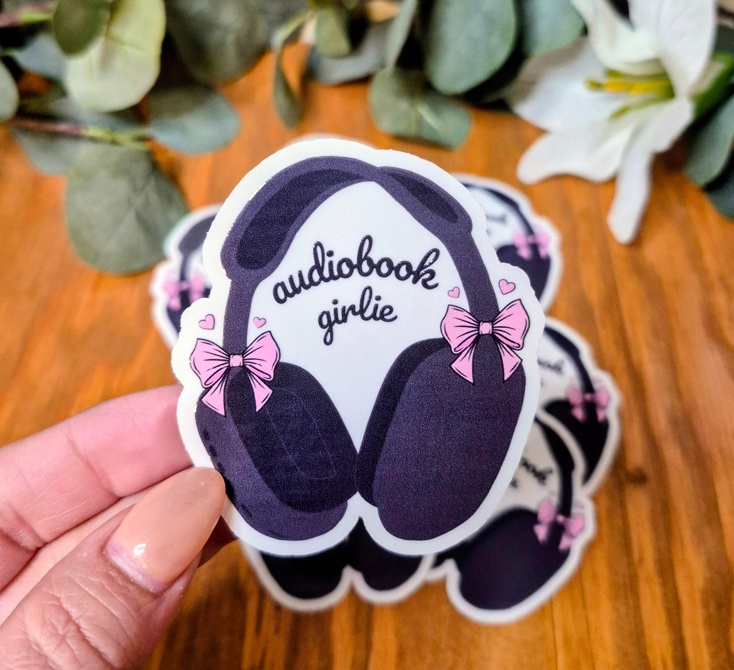 Audiobook Girlie Sticker